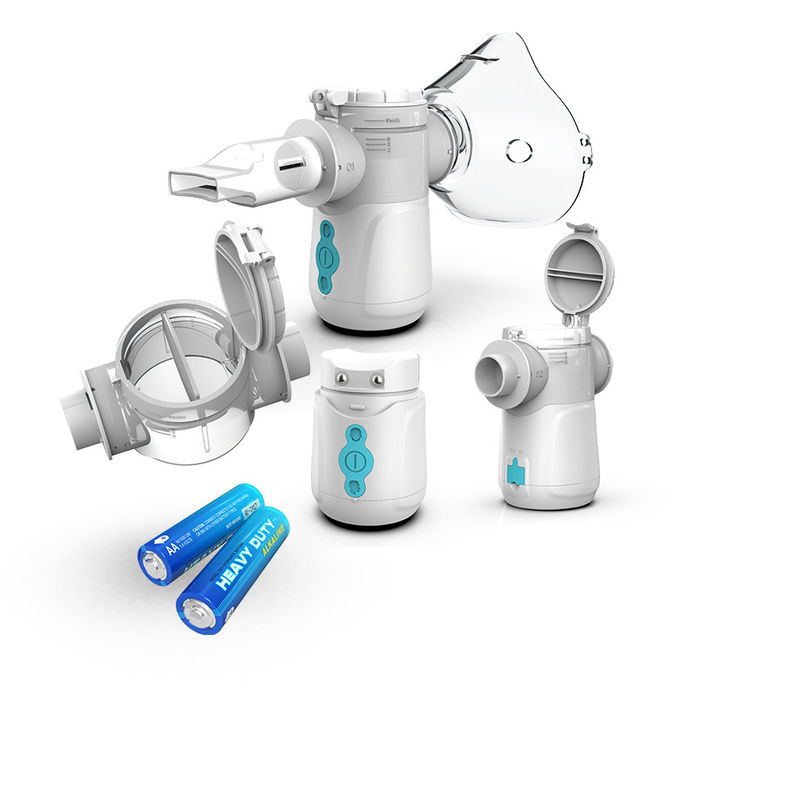 Homecare Budesonide Inhaler Nebulizer ثنائي القناة للربو 1μM - 5μM MMAD