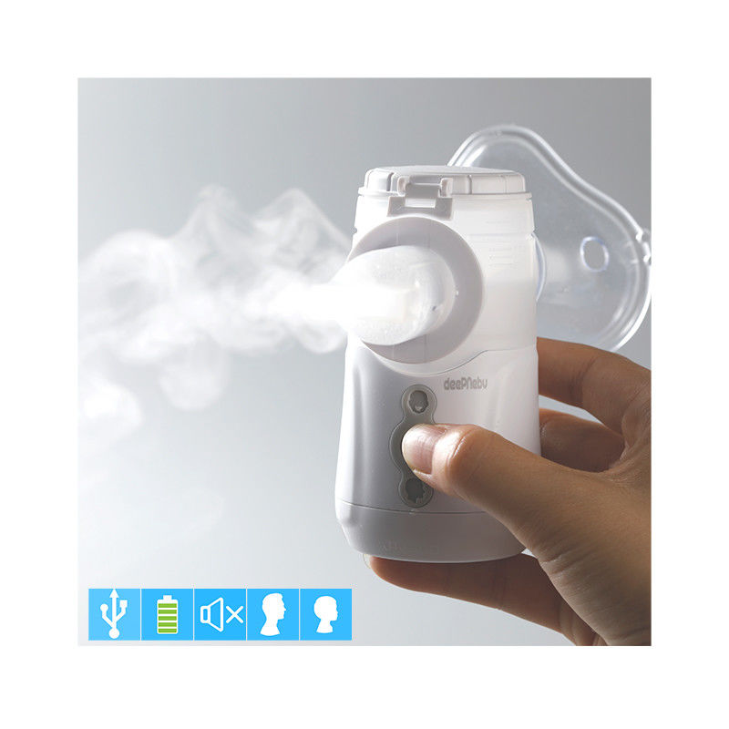الكبار الاطفال السعال آلة البخاخات يدوية في المنزل ≥0.265ml / Min مع بطارية DC USB